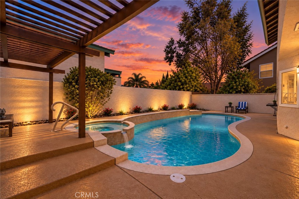 Backyard with Pool and Jacuzzi - 22145 Pheasant Street, Lake Forest CA 92630 - photo 46