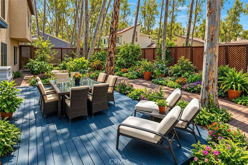 AI enhanced rendering of what the yard can look like - 22332 Fallen Leaf, Lake Forest CA 92630 - photo 26