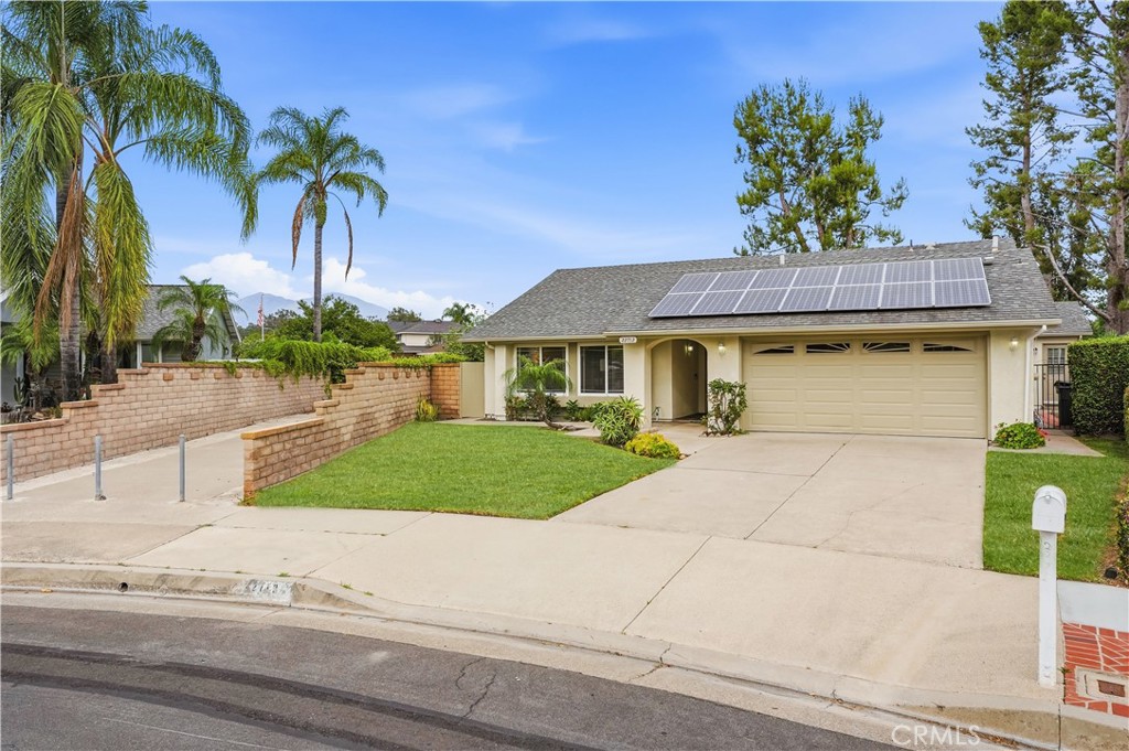 Front of the house with digitially altered lawn. - 22712 Foxborough, Lake Forest CA 92630 - photo 1