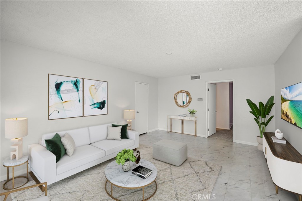 VIRTUALLY STAGED LIVING ROOM - 23252 Orange 7, Lake Forest CA 92630 - photo 1