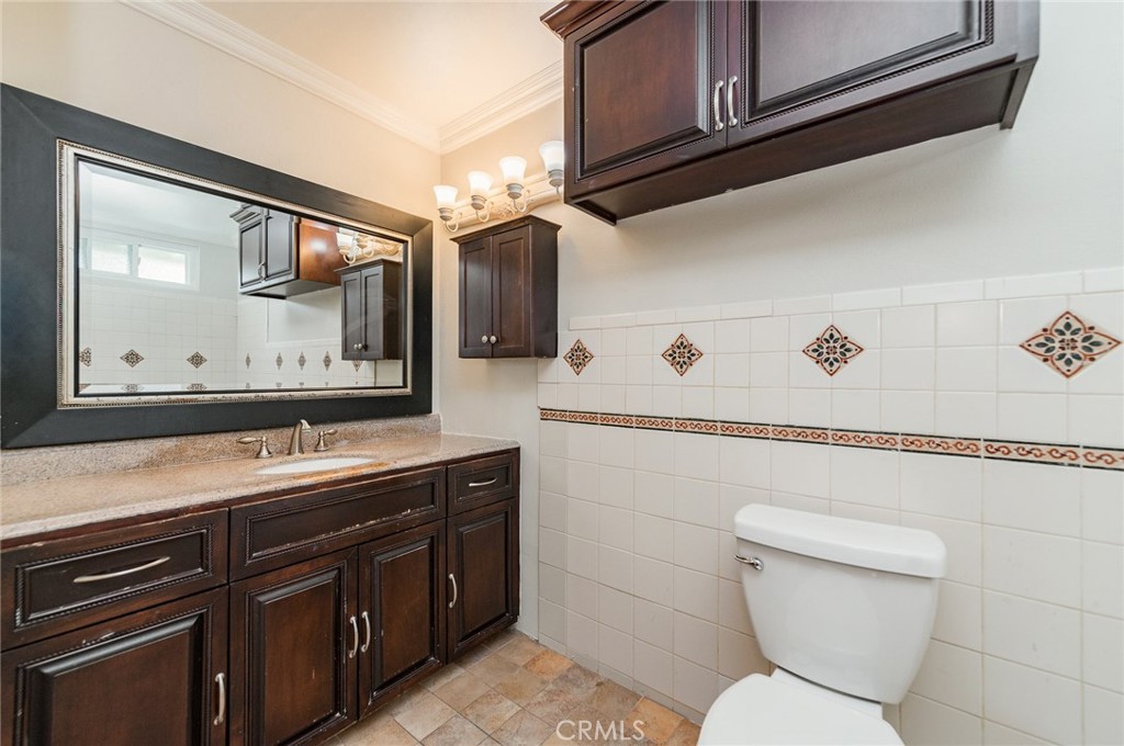 Bathroom in 4th Bedroom Upstairs - 24462 Redlen, Lake Forest CA 92630 - photo 21