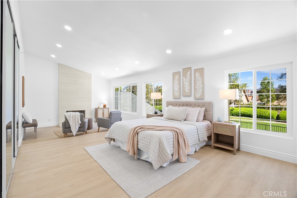 Huge Primary Bedroom with high ceilings and seating area! - 26411 Pebble Creek, Lake Forest CA 92630 - photo 21