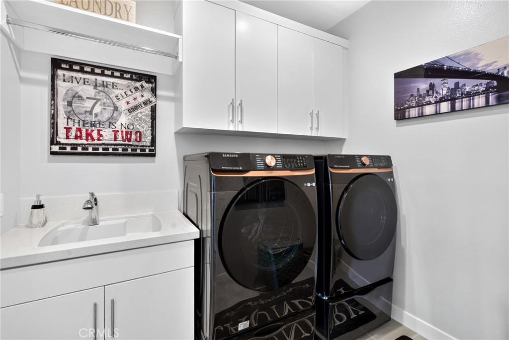 Upstairs Laundry Room - 291 Fremont, Lake Forest CA 92630 - photo 43