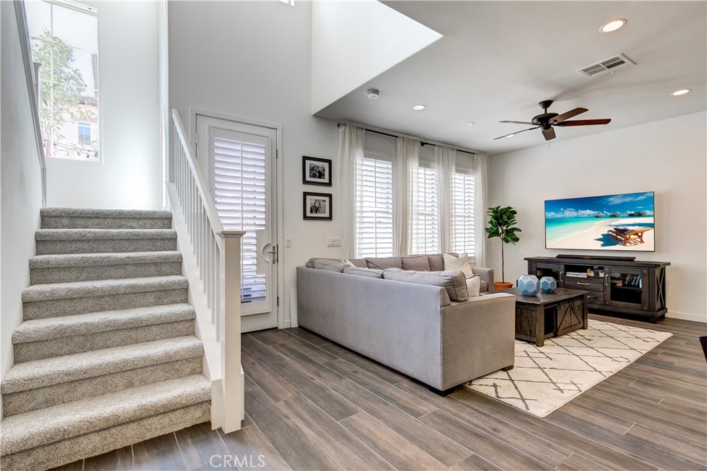 New carpet has been installed since photos. Wide interior stairs - 47 Prominence, Lake Forest CA 92630 - photo 3