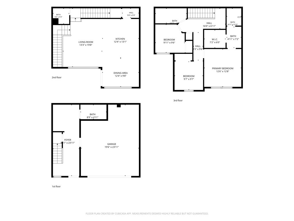 Floor plan all levels - 604 White Oaks, Lake Forest CA 92610 - photo 35