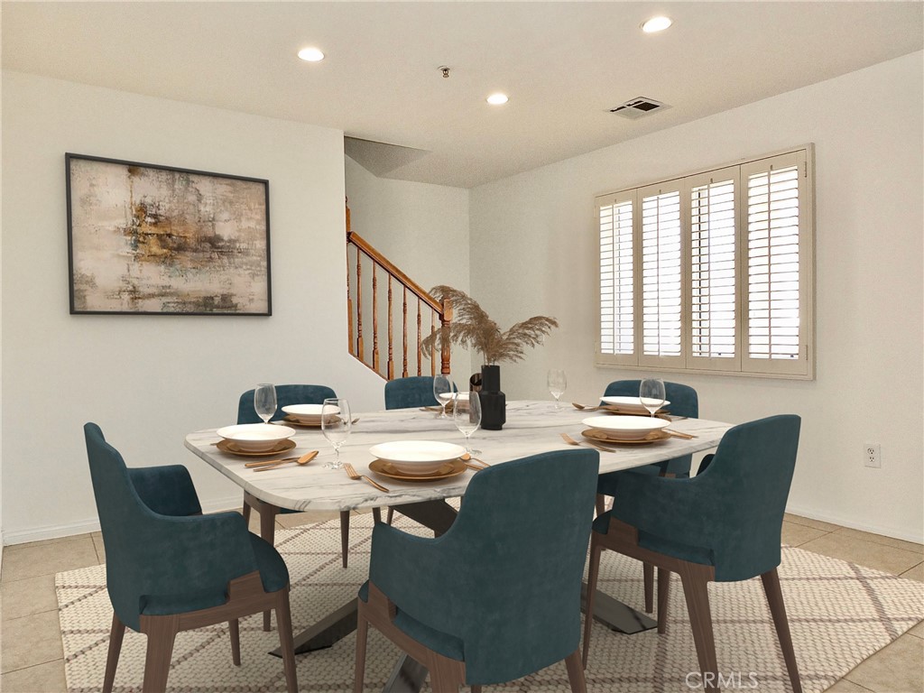 Dining Room Virtually Staged - 4441 Farquhar, Los Alamitos CA 90720 - photo 11