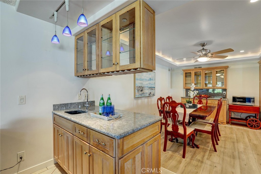 Wet Bar between LR & DR - 5021 Apollo Circle, Los Alamitos CA 90720 - photo 34