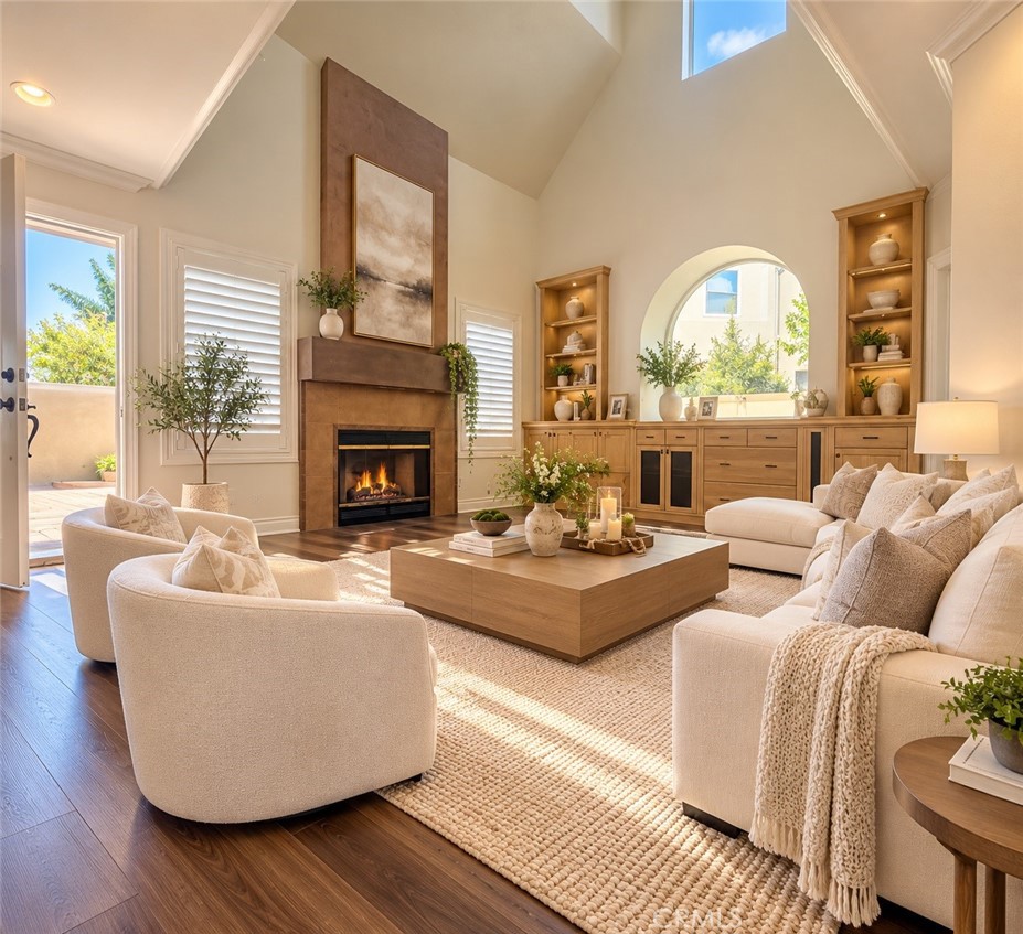 LIVING ROOM-Digitally staged - 21121 Aqua 273, Mission Viejo CA 92691 - photo 2