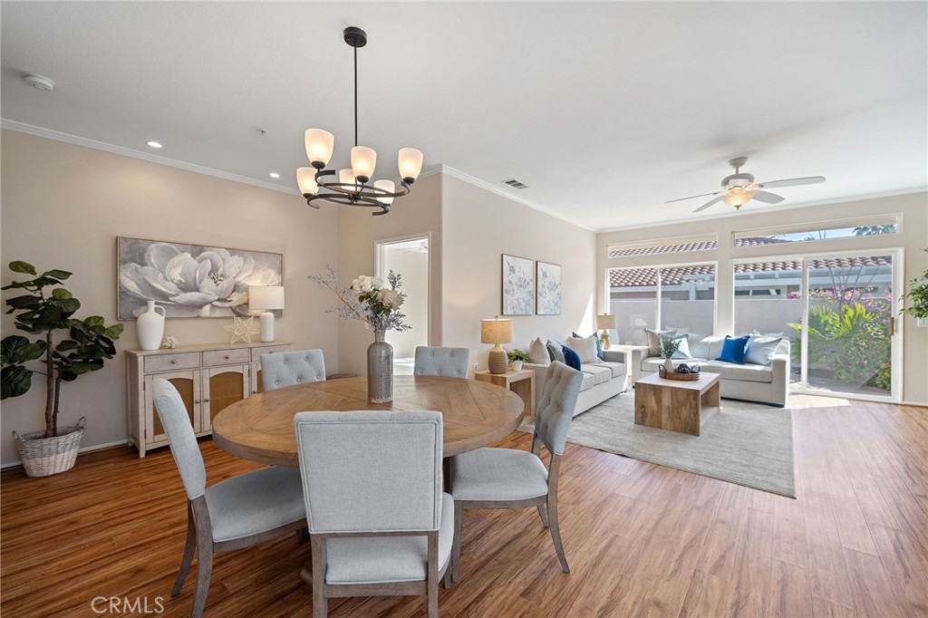 Dining room opens to the living room - 21464 San Bernardo, Mission Viejo CA 92692 - photo 1