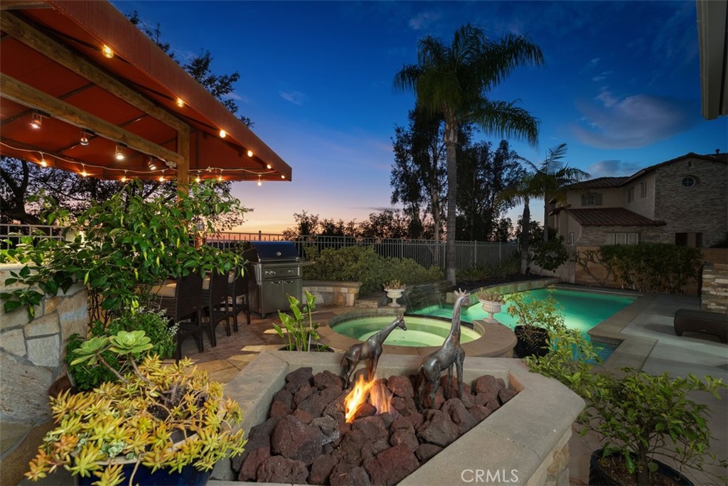Fire pit & covered BBQ - 22801 Maiden Lane, Mission Viejo CA 92692 - photo 12