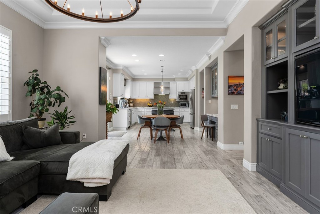 family room opens to kitchen - 22801 Maiden Lane, Mission Viejo CA 92692 - photo 21