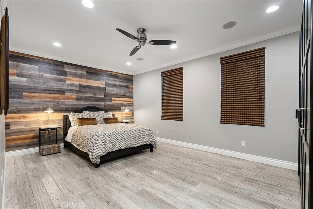downstairs bedroom with new closet unit - 22801 Maiden Lane, Mission Viejo CA 92692 - photo 33