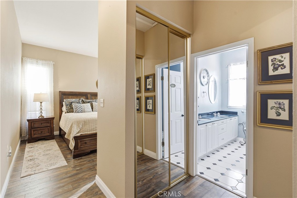 Two closets in primary suite - 23001 Via Santa Maria, Mission Viejo CA 92691 - photo 12