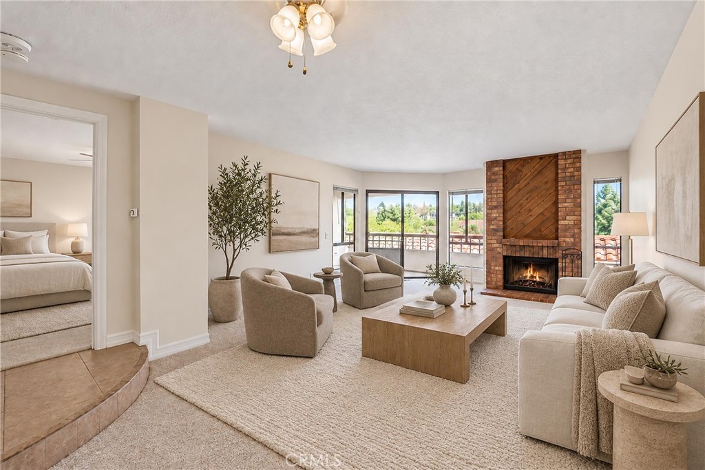 LIVING ROOM (VIRTUALLY STAGED) - 23294 Copante 89, Mission Viejo CA 92692 - photo 1