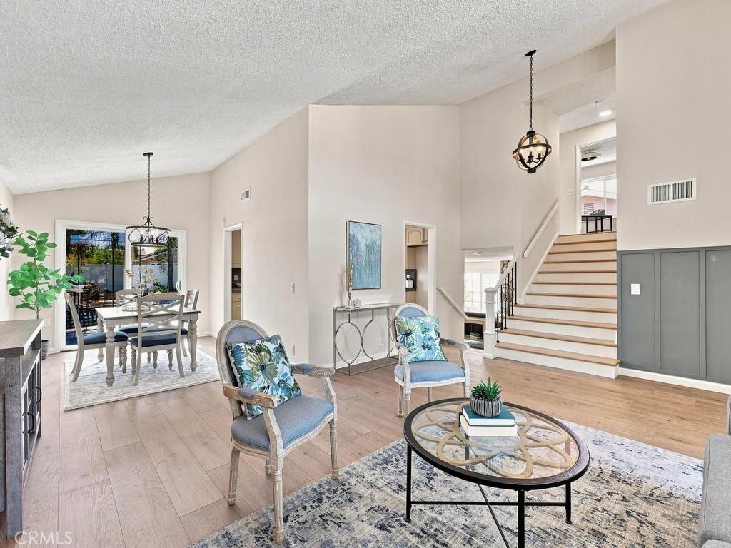 Living room open to dining room - 23862 Copenhagen, Mission Viejo CA 92691 - photo 4