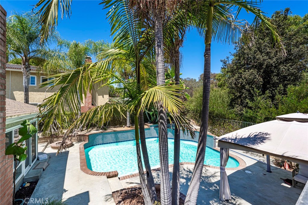 View of Pool from Primary Deck - 24686 Venablo, Mission Viejo CA 92691 - photo 20