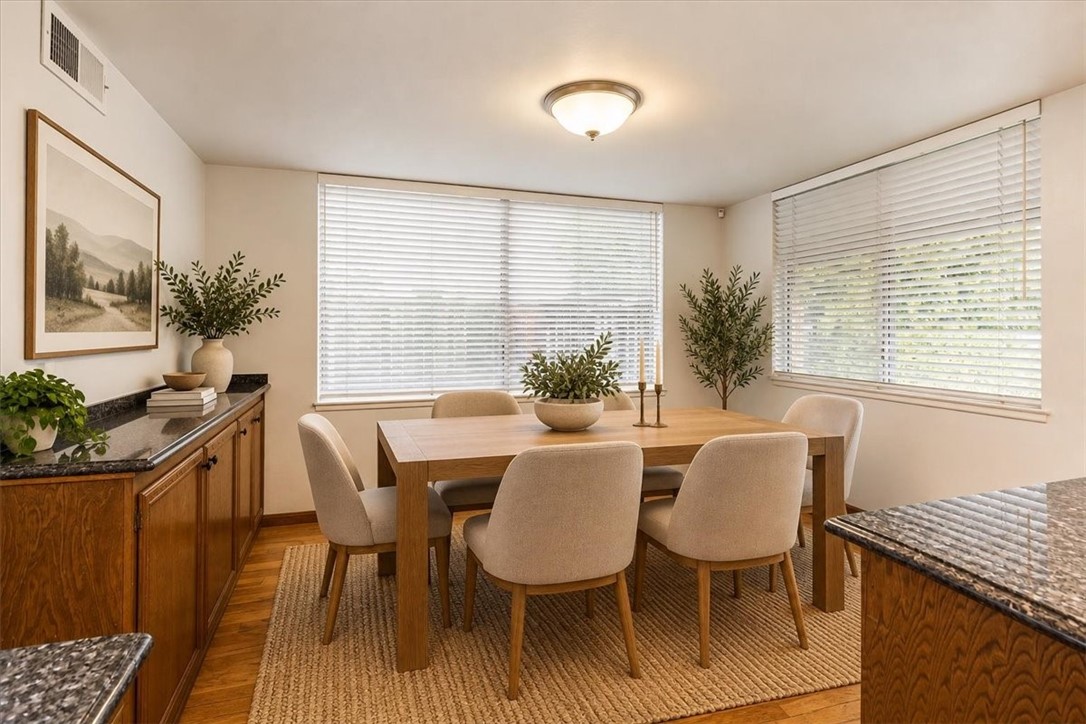 Virtually Staged Dining Area off Kitchen - 25415 Remesa, Mission Viejo CA 92691 - photo 13
