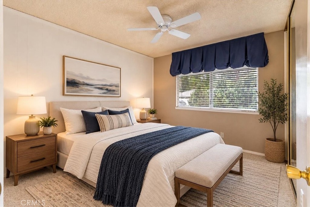 Bedroom 1 Virtually Staged - 25415 Remesa, Mission Viejo CA 92691 - photo 15