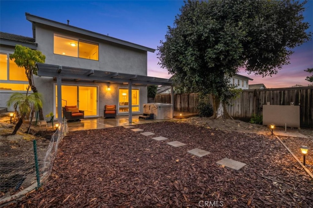 Virtual Night Shot Backyard - 25415 Remesa, Mission Viejo CA 92691 - photo 39