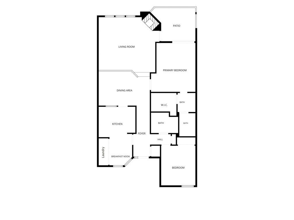 Floor plan. - 25911 Blascos 102, Mission Viejo CA 92691 - photo 35