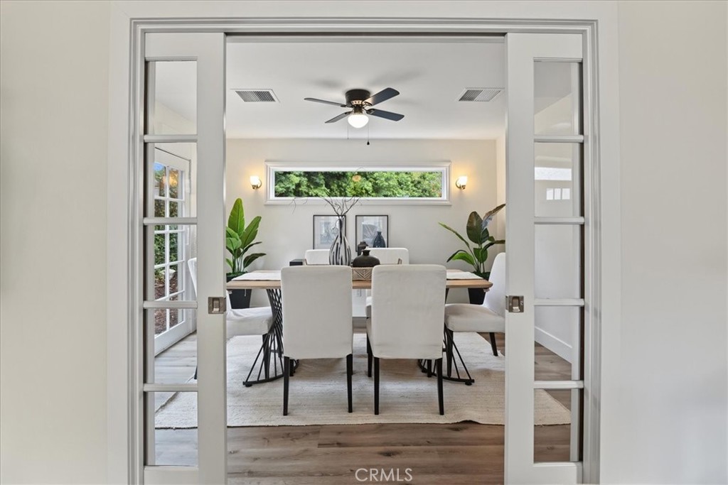 French Pocket Doors welcome your guests into the Dining Room made for entertaining and making fond memories with your fa - 26515 Via Del Sol, Mission Viejo CA 92691 - photo 9