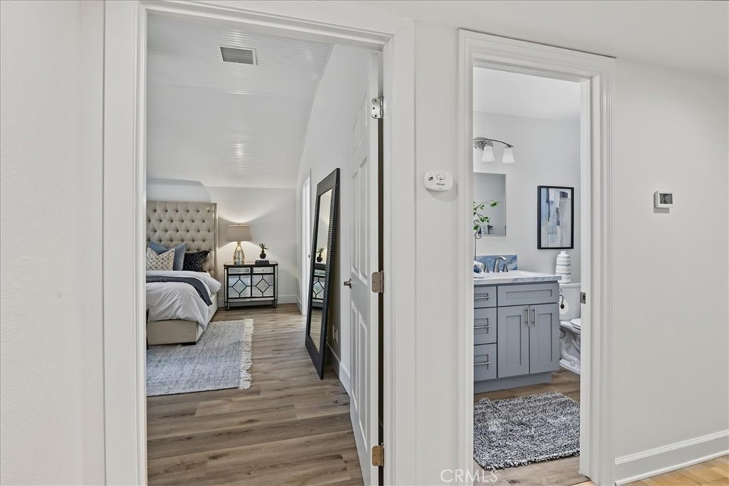 Here we have to the left, the entrance to the Primary Bedroom. The door on the right is the hall Bathroom for the second - 26515 Via Del Sol, Mission Viejo CA 92691 - photo 32