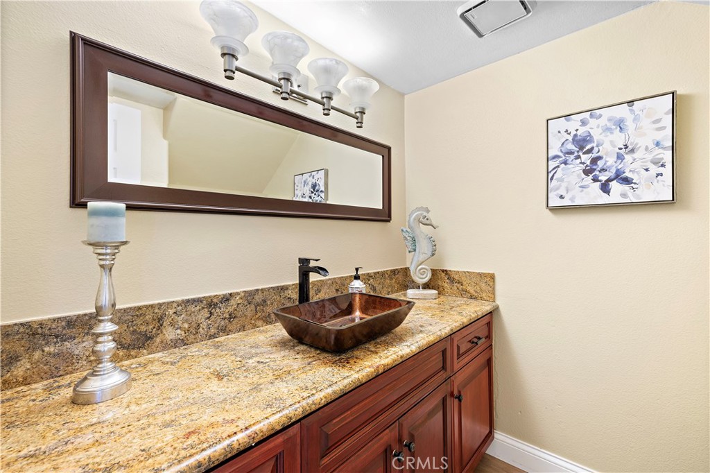 Downstairs Half Bathroom - 27474 Lilac, Mission Viejo CA 92692 - photo 17