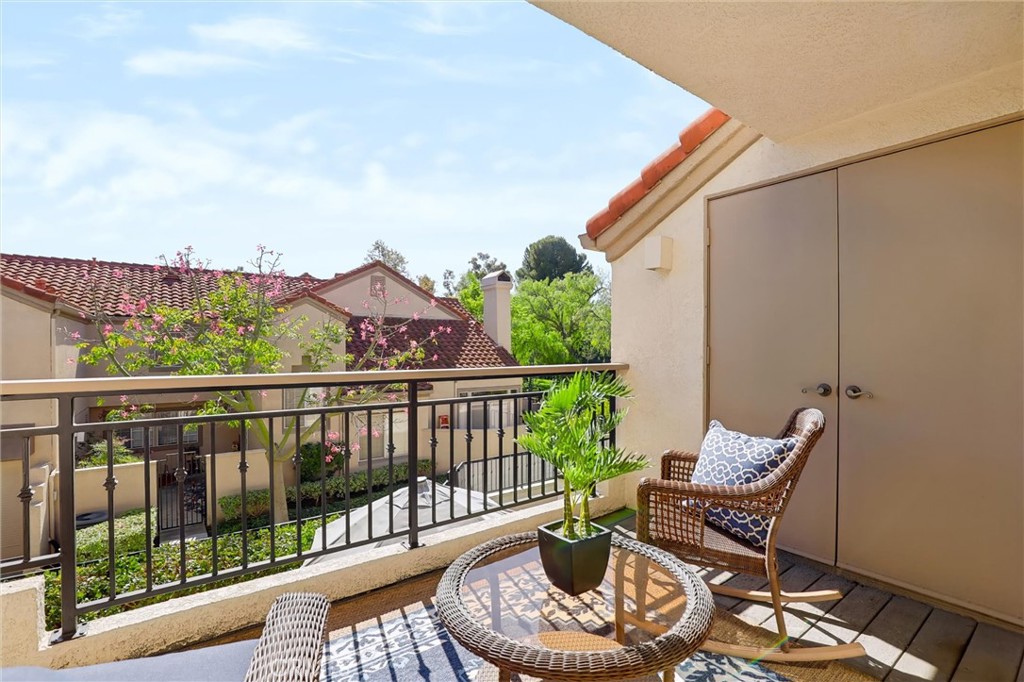 Private balcony off of primary bedroom - 27938 Carrington, Mission Viejo CA 92692 - photo 21