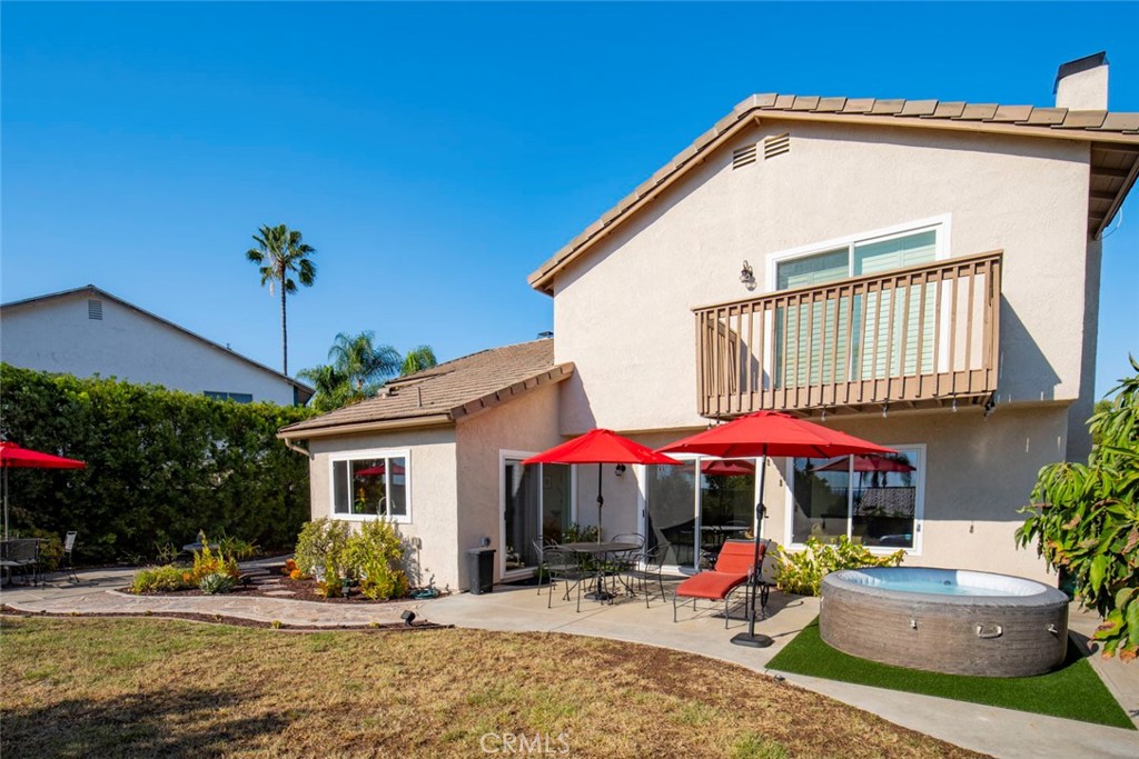 Backyard, lawn has been reseeded - 28152 Amable, Mission Viejo CA 92692 - photo 25
