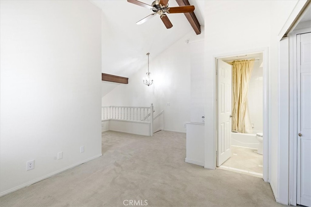 Second floor loft area featuring versatile space suitable for a home office, media room, or flexible living area. - 28391 Borgona, Mission Viejo CA 92692 - photo 31
