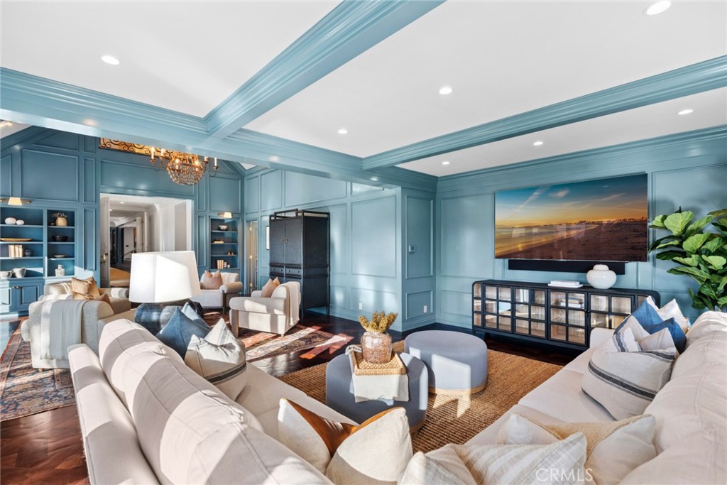 Family Room - 1 Cypress Point Lane, Newport Beach CA 92660 - photo 12