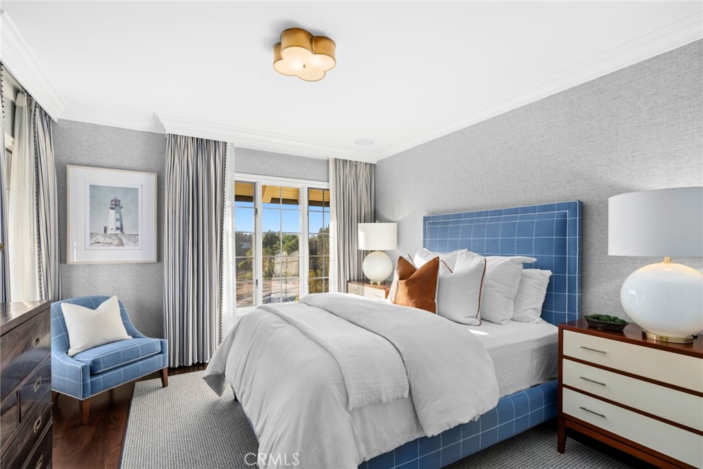 Second floor secondary bedroom #4 - 1 Cypress Point Lane, Newport Beach CA 92660 - photo 27