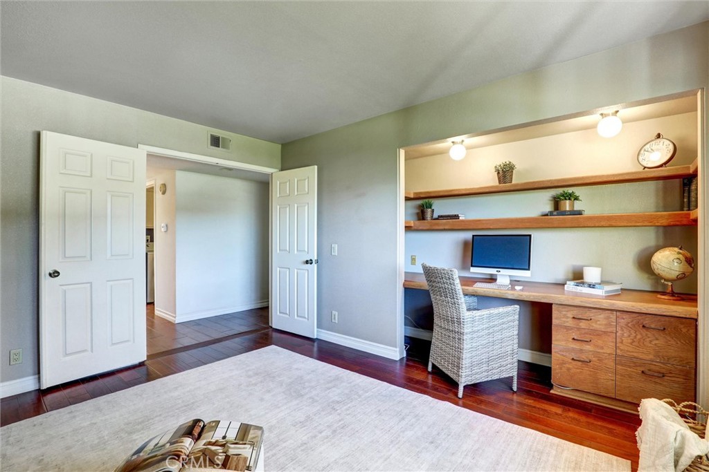 Office has built in desk/shelves - 1 Saint Tropez, Newport Beach CA 92660 - photo 31