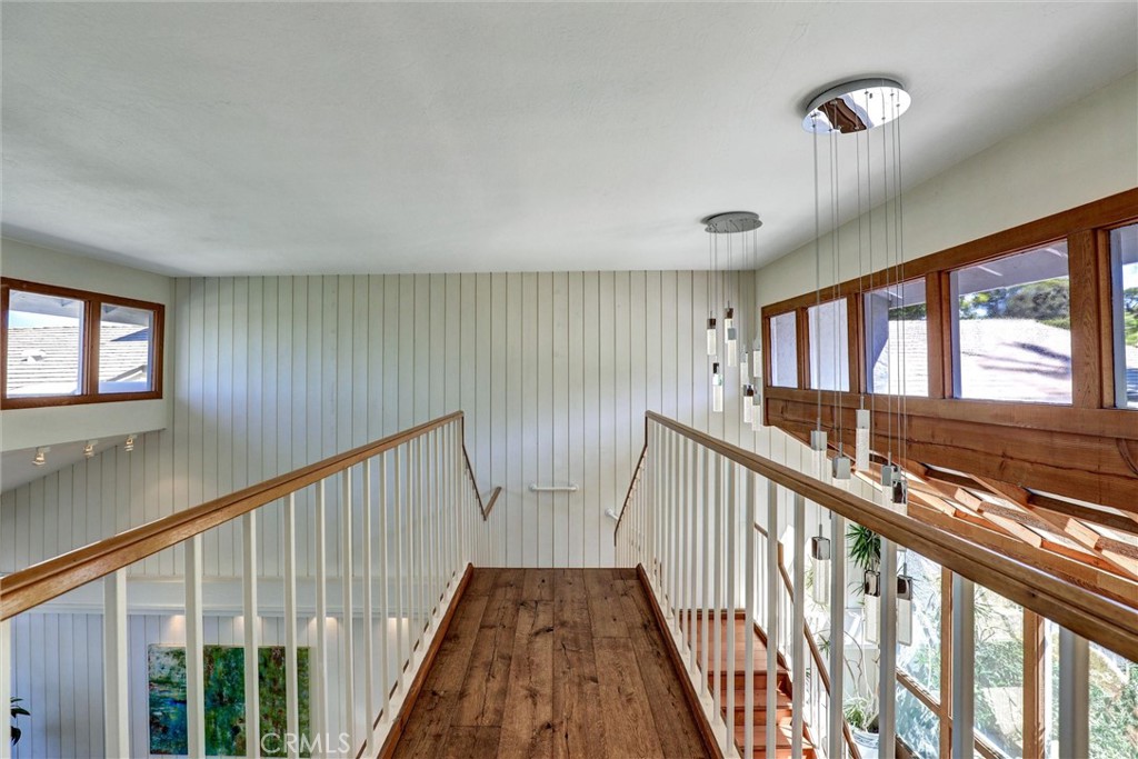 Upstairs walkway to bedrooms - 1 Saint Tropez, Newport Beach CA 92660 - photo 35