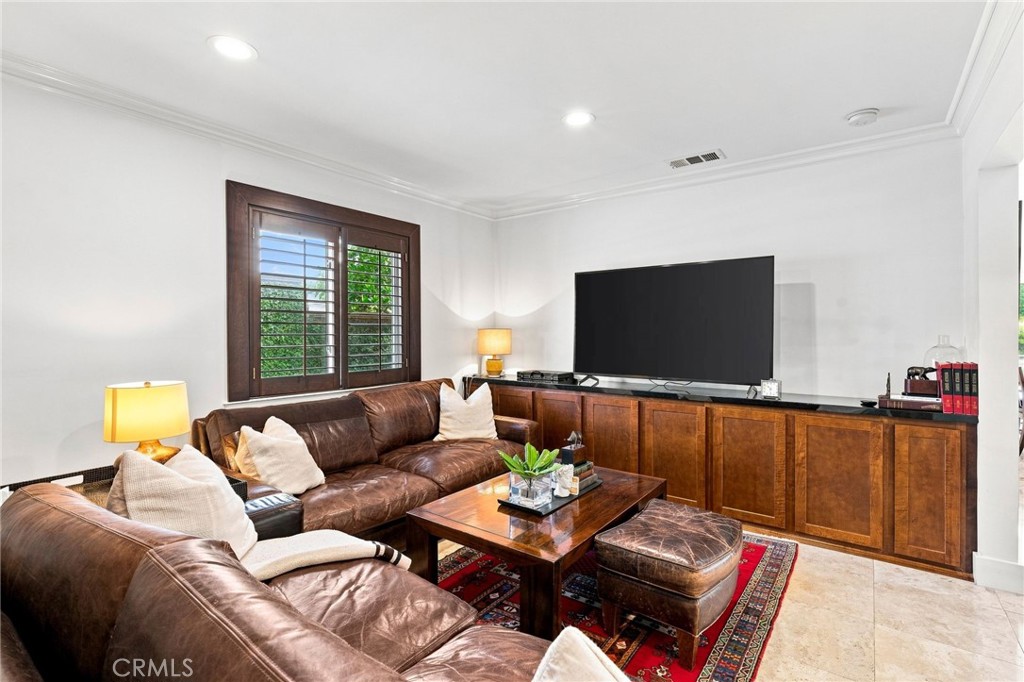 Den (could easily be converted back to 5th bedroom!) - 1000 Dover Drive, Newport Beach CA 92660 - photo 23