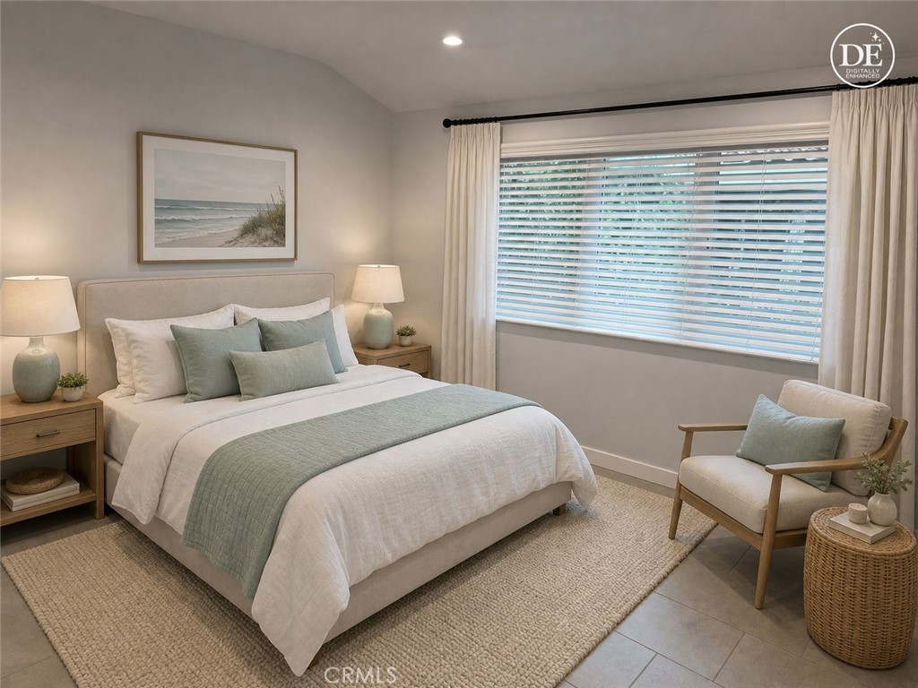 Bedroom virtually staged - 102 Via Antibes, Newport Beach CA 92663 - photo 6