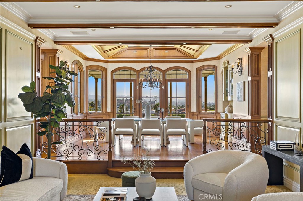 View to formal dinning area - 108 Kings Place, Newport Beach CA 92663 - photo 10