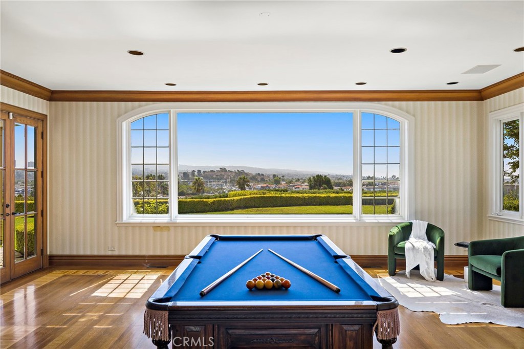 Game Room with a view of the bay - 108 Kings Place, Newport Beach CA 92663 - photo 15