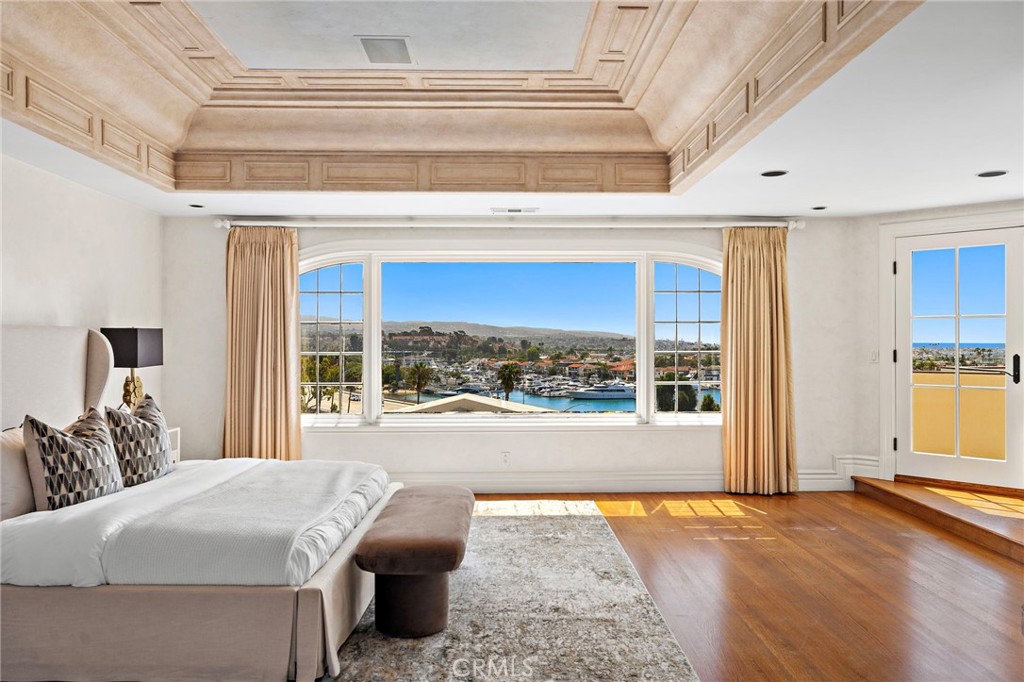 Bay views from the master suite - 108 Kings Place, Newport Beach CA 92663 - photo 24