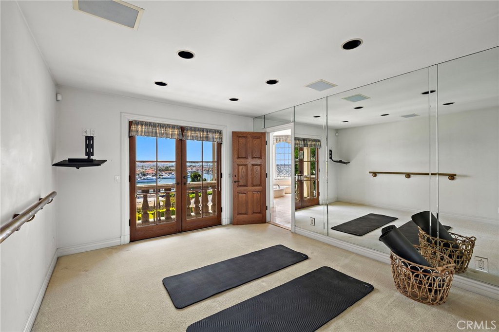 Exercise room off the main bathroom - 108 Kings Place, Newport Beach CA 92663 - photo 35