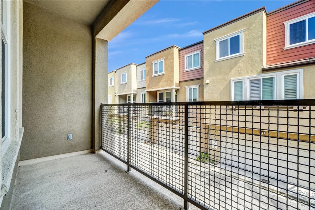 Balcony off of kitchen - 12 Shellprint Court, Newport Beach CA 92663 - photo 12