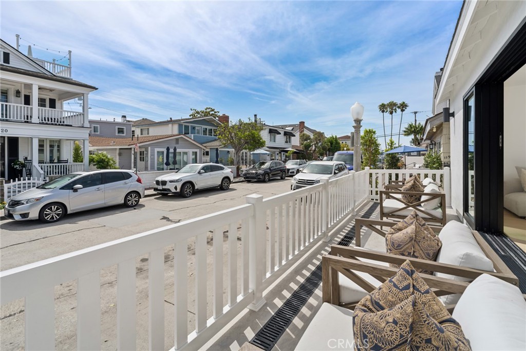 Front Patio looking to South Bayfront - 121 Marine Avenue, Newport Beach CA 92662 - photo 4