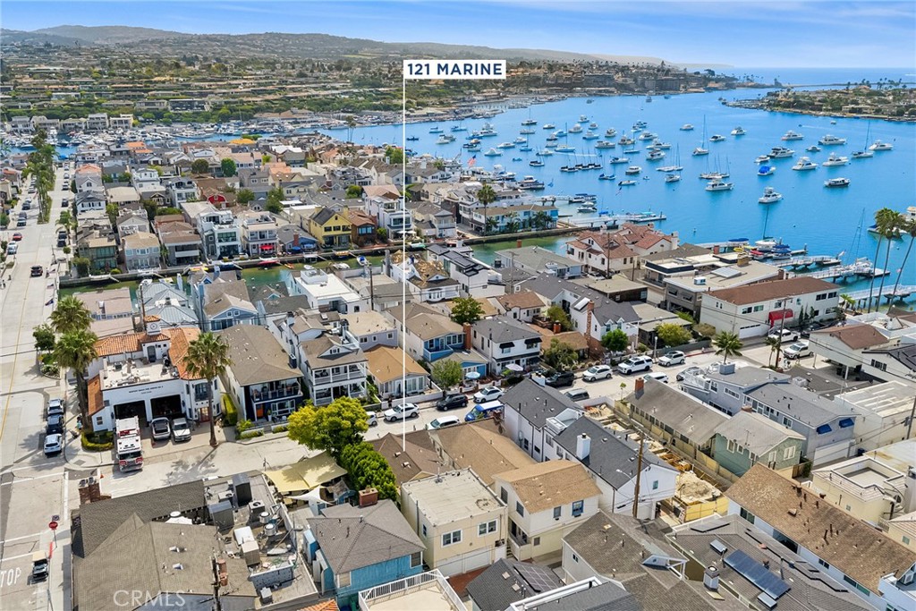Overhead View of Rear of Building - 121 Marine Avenue, Newport Beach CA 92662 - photo 16