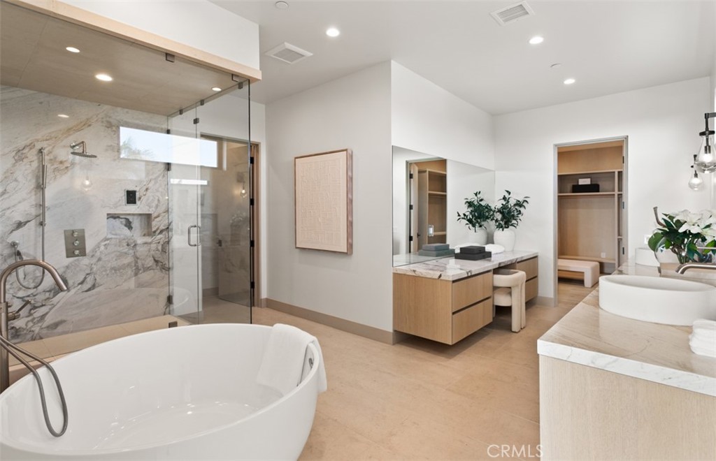 Primary Bath - 1210 Kings Rd, Newport Beach CA 92663 - photo 31