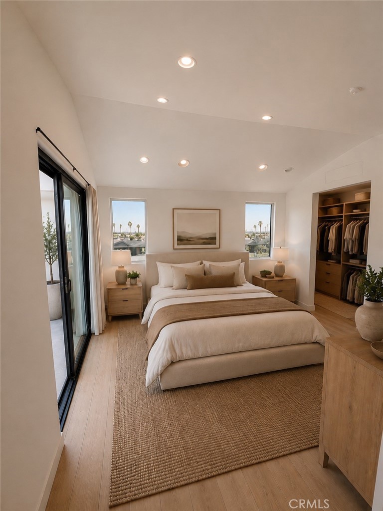Primary bedroom rendering - 122 1/2 29th Street, Newport Beach CA 92663 - photo 4