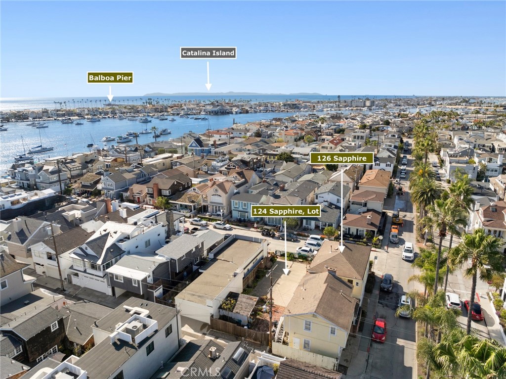 124 and 126 Sapphire represent a rare double lot purchase opportunity in a fantastic mid-island location! - 124 126 Sapphire Avenue, Newport Beach CA 92662 - photo 1