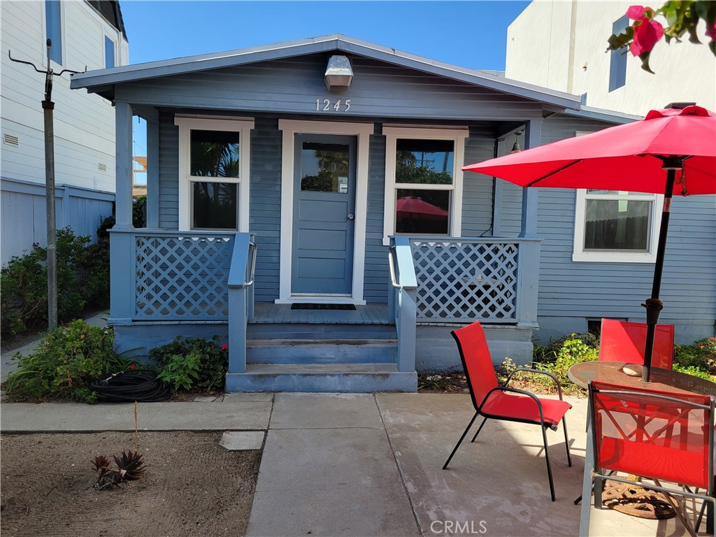 Existing house front entry - 1245 W Balboa Boulevard, Newport Beach CA 92661 - photo 14