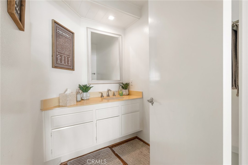 down stairs bathroom - 14 Gretel Court 130, Newport Beach CA 92663 - photo 15