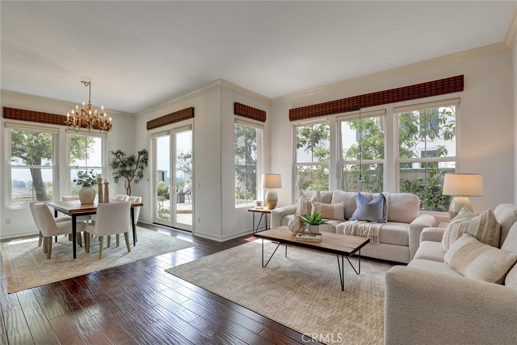 Light-filled living spaces designed to embrace the panoramic views. - 1402 Sea Ridge Drive, Newport Beach CA 92660 - photo 12