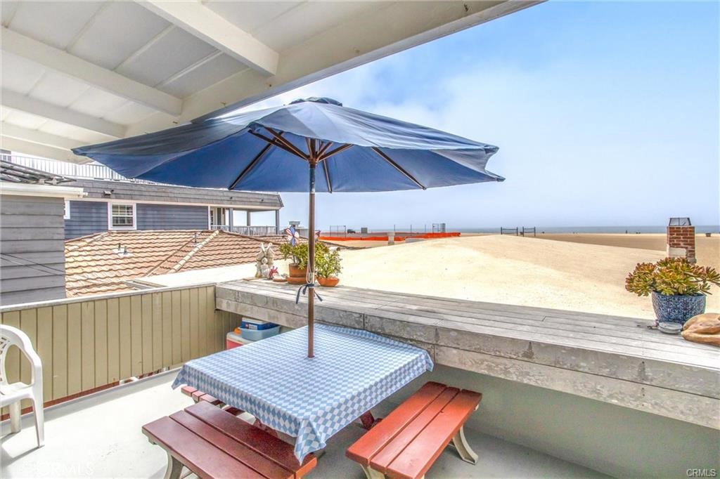 Unit 3 patio & View - 1408 W Oceanfront, Newport Beach CA 92661 - photo 22